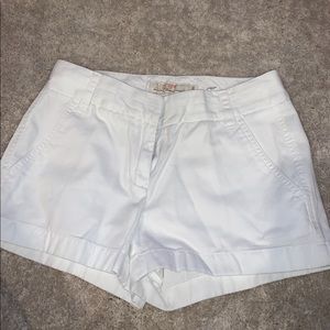 Jcrew white shorts